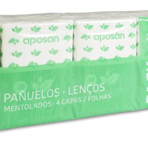 Aposan Lencos Papel Mentolados X10