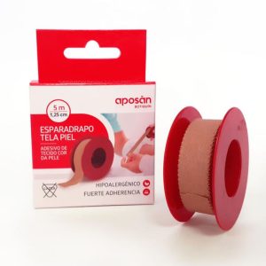 Aposan Adesivo Cor Pele 5mx1,25cm