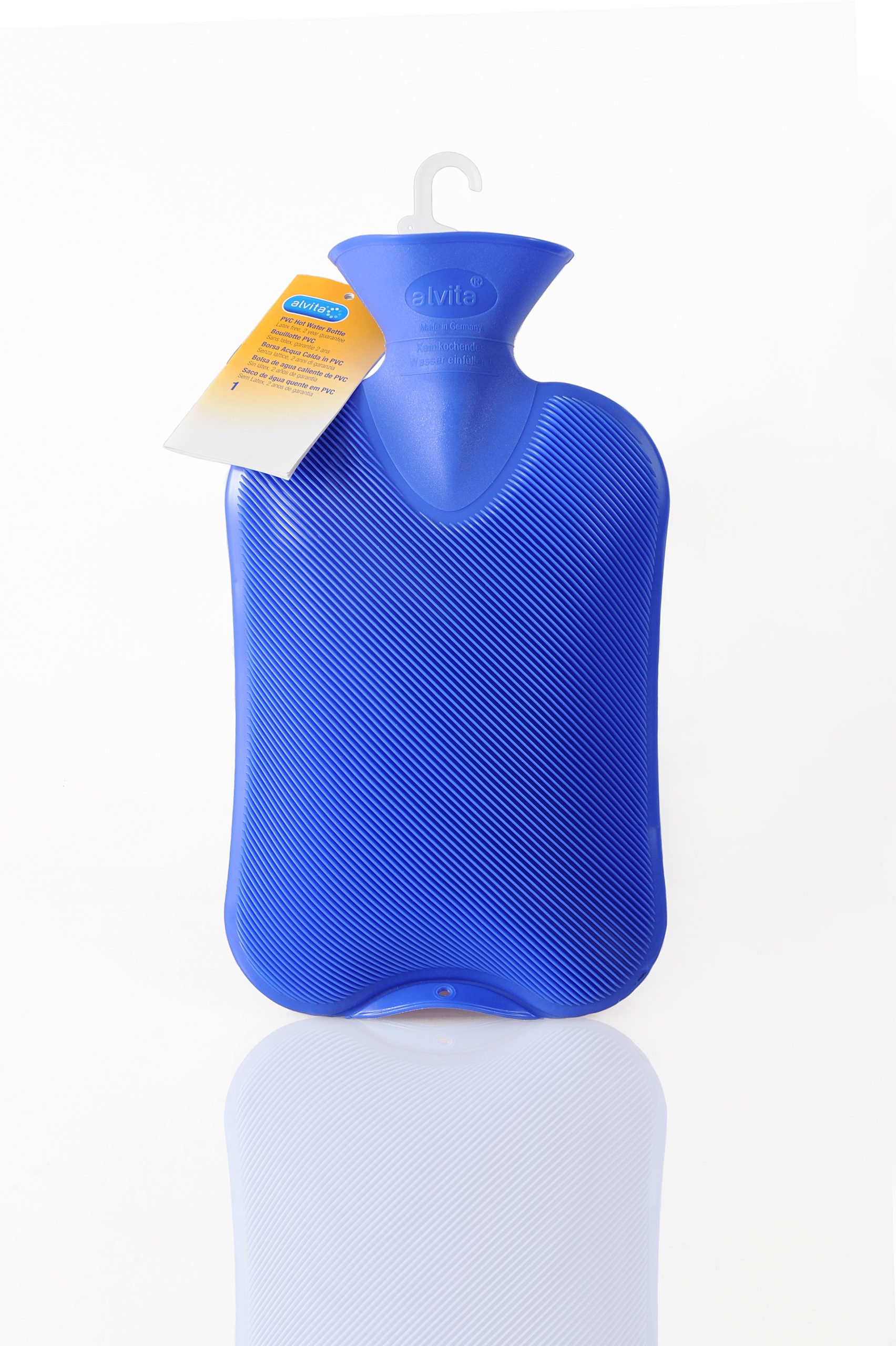 Alvita Saco Agua Quente Estriado Duplo