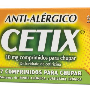 Cetix 10 mg 7 Comprimidos para Chupar