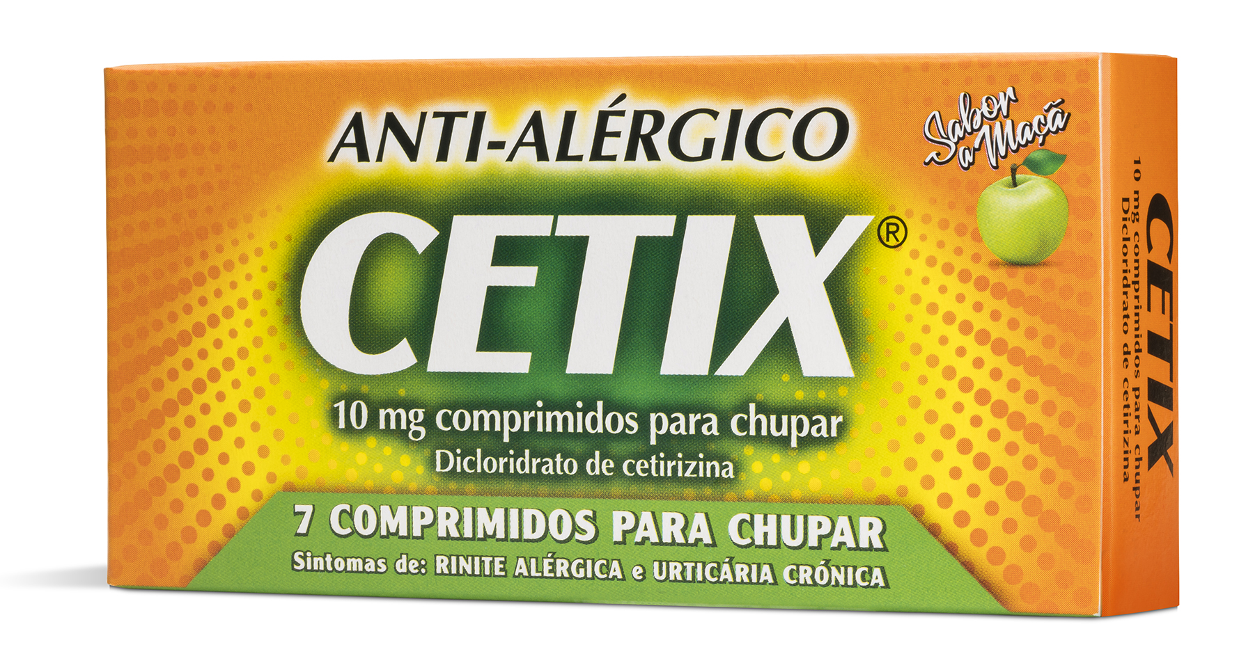 Cetix 10 mg 7 Comprimidos para Chupar
