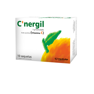 C'Nergil, 1000 mg x 10 solução oral saquetas