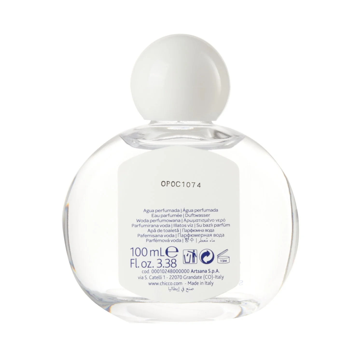 Chicco Água Perfumada Pele Delicada 100 ml - Image 2