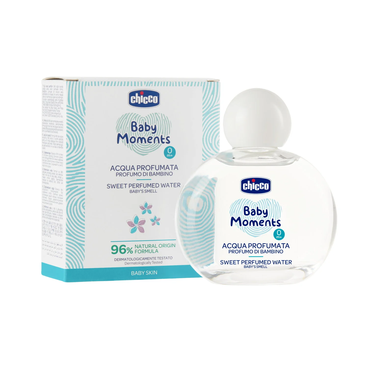 Chicco Água Perfumada Pele Delicada 100 ml
