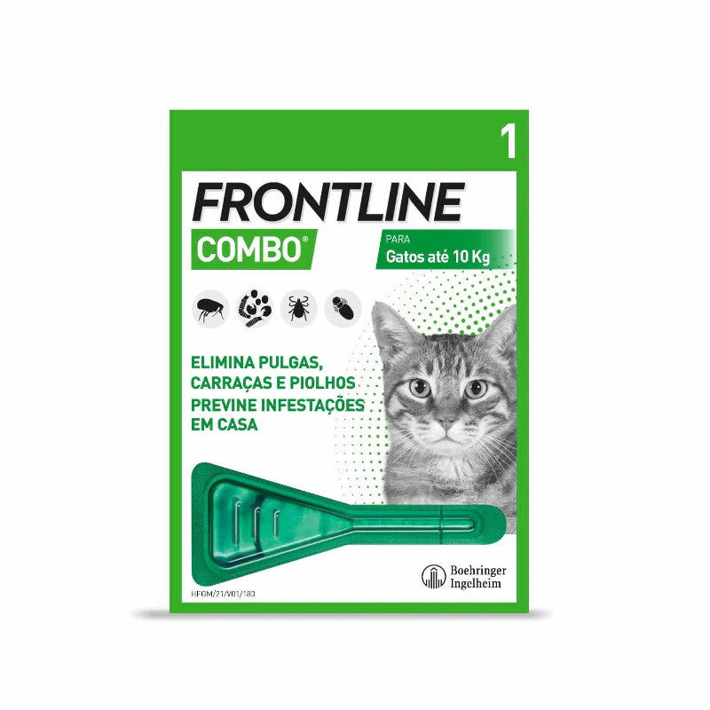 Frontline Combo Solução Tópica Gato - 0,5ml (x1 unidade)