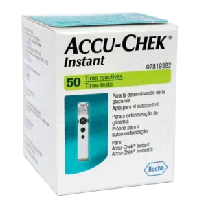 Accu-Chek Instant Tiras Sangue Glicose x50