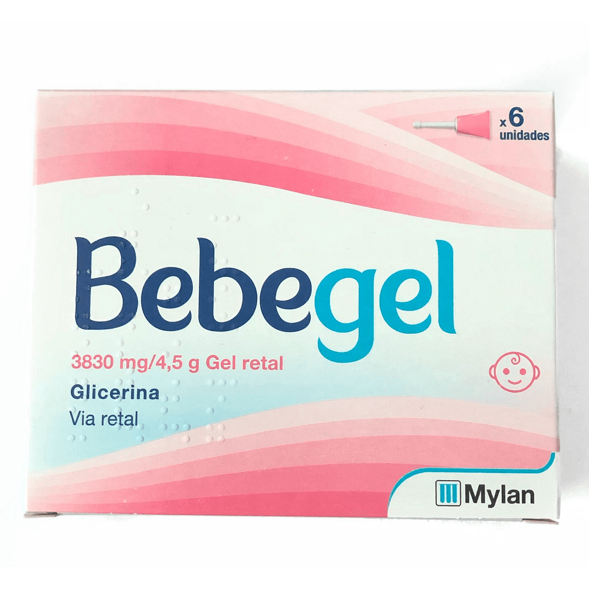 Bebegel 3830mg/4,5g 6 Bisnagas Gel Rectal