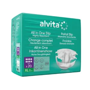 Alvita Fralda Noite Maxi Extra Large X20