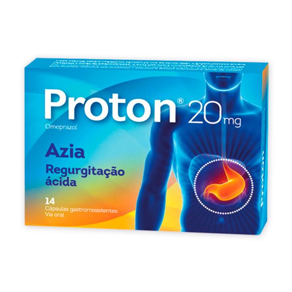 Proton 20mg 14 Cápsulas Gastrorresistentes