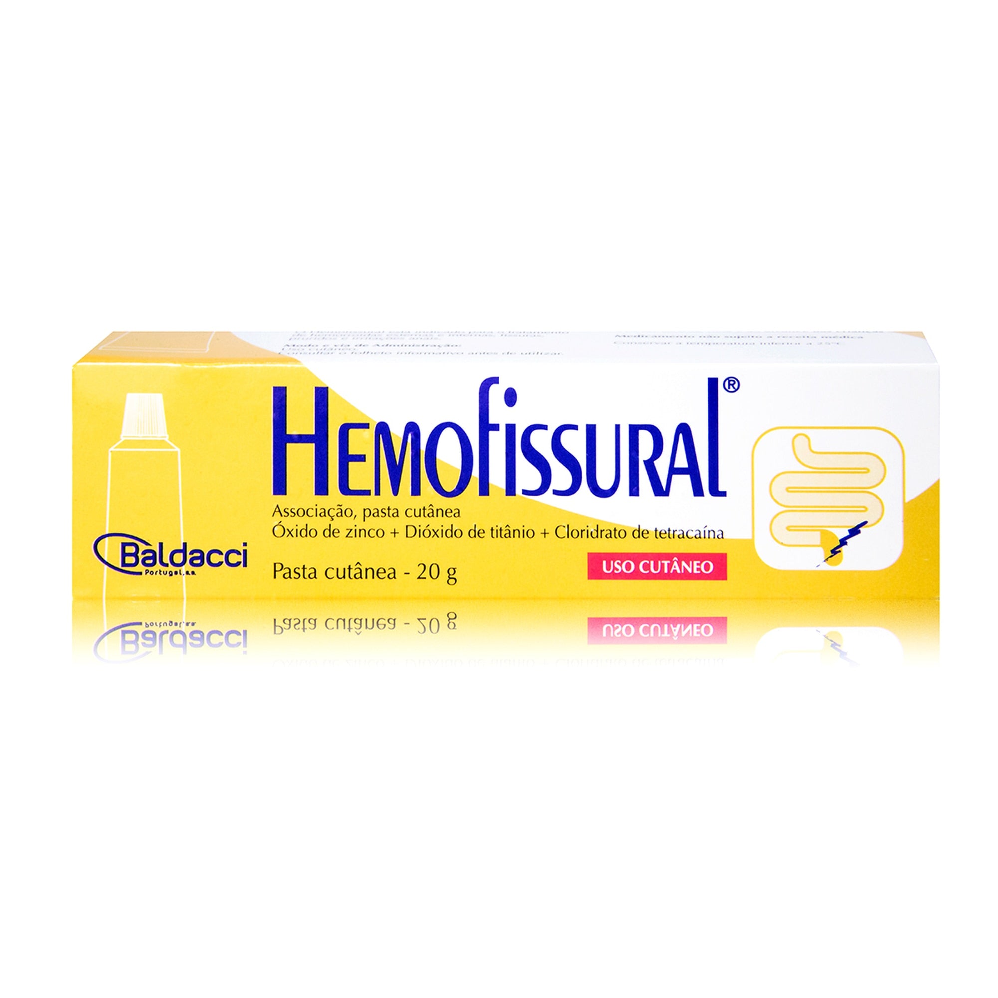 Hemofissural, 20g x 1 pasta cutânea