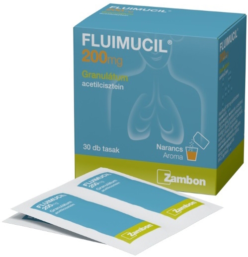 Fluimucil 200 mg 20 Saquetas