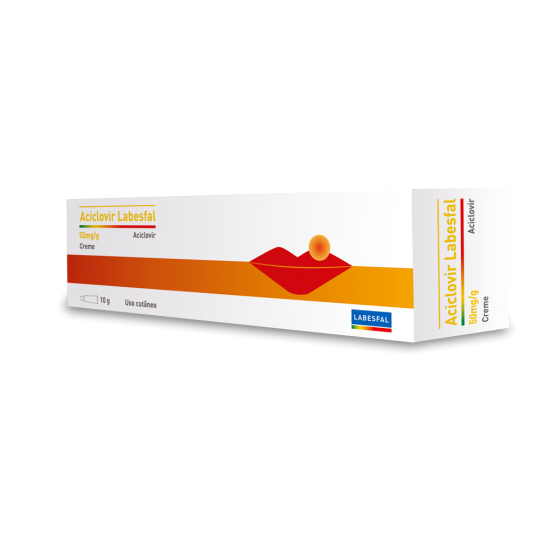 Aciclovir Labesfal creme bisnaga 10g