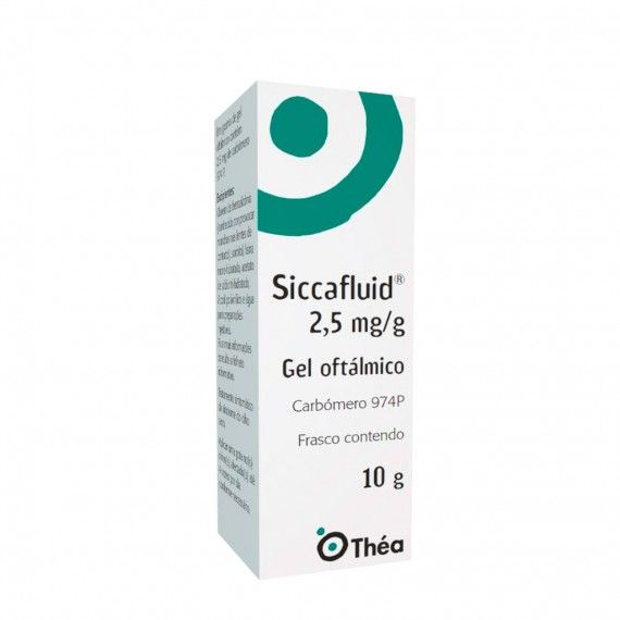 Siccafluid 2.5 mg/g Conta-Gotas 10 g Gel Oftálmico