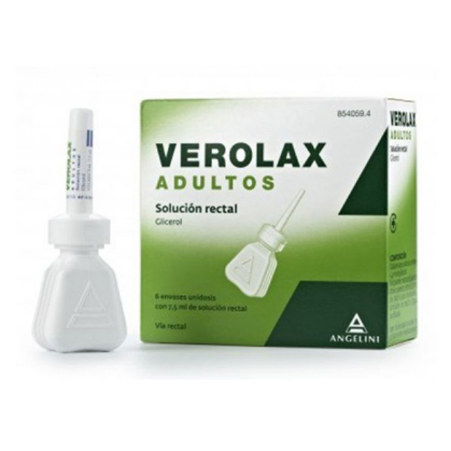 Verolax  6750 mg Blister 6 Unidade(s) Solução retal