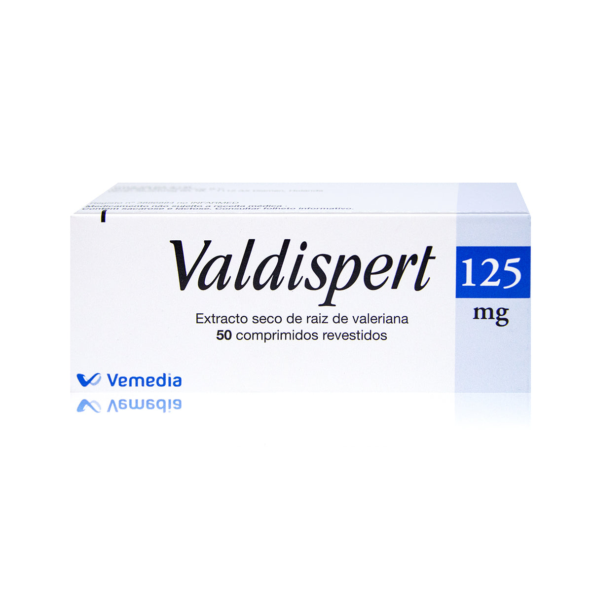 Valdispert 125 mg 50 Comprimidos Revestidos