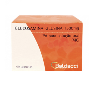Glucosamina Glusina Mg, 1500 Mg X 60 Pó Solução Oral Saquetas