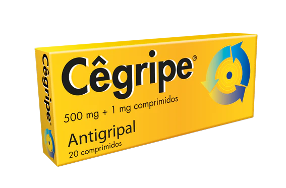 Cêgripe 1/500 mg 20 Comprimidos