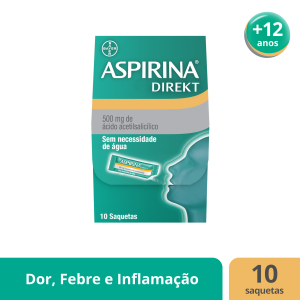 Aspirina 500mg Granulado 500 mg 10 Saquetas