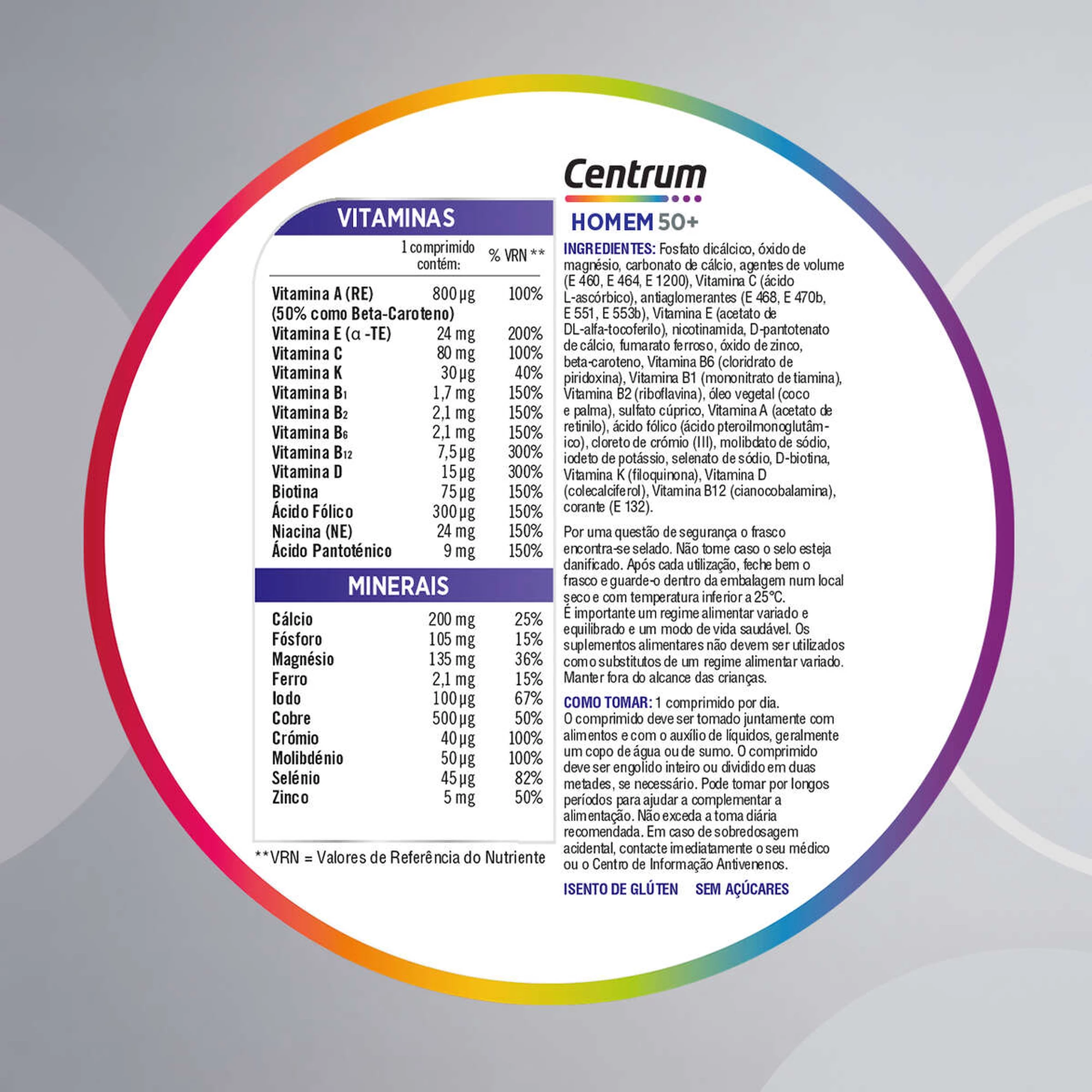Centrum Homem 50+ 30 Comprimidos - Image 6