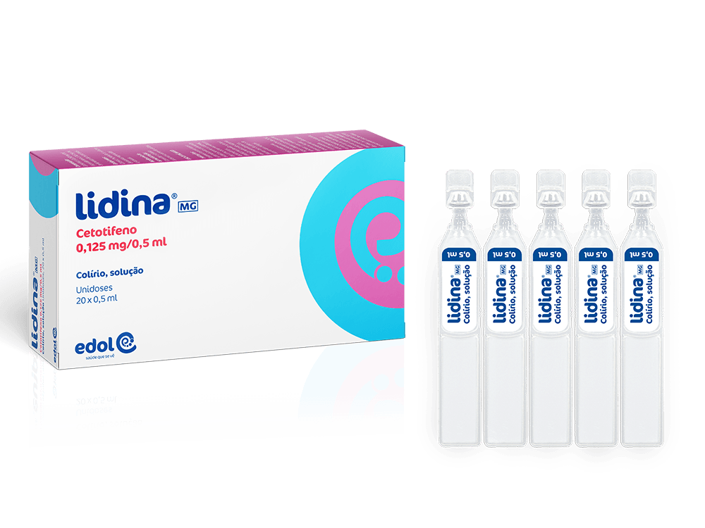 Lidina MG, 0,125 mg/0,5 mL x 20 sol col unidose