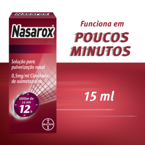 Nasarox pulverização nasal