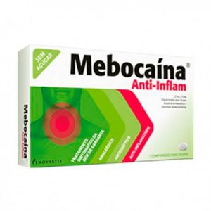 Mebocaína Anti-Inflam, 1,2/3 mg x 30 comp chupar