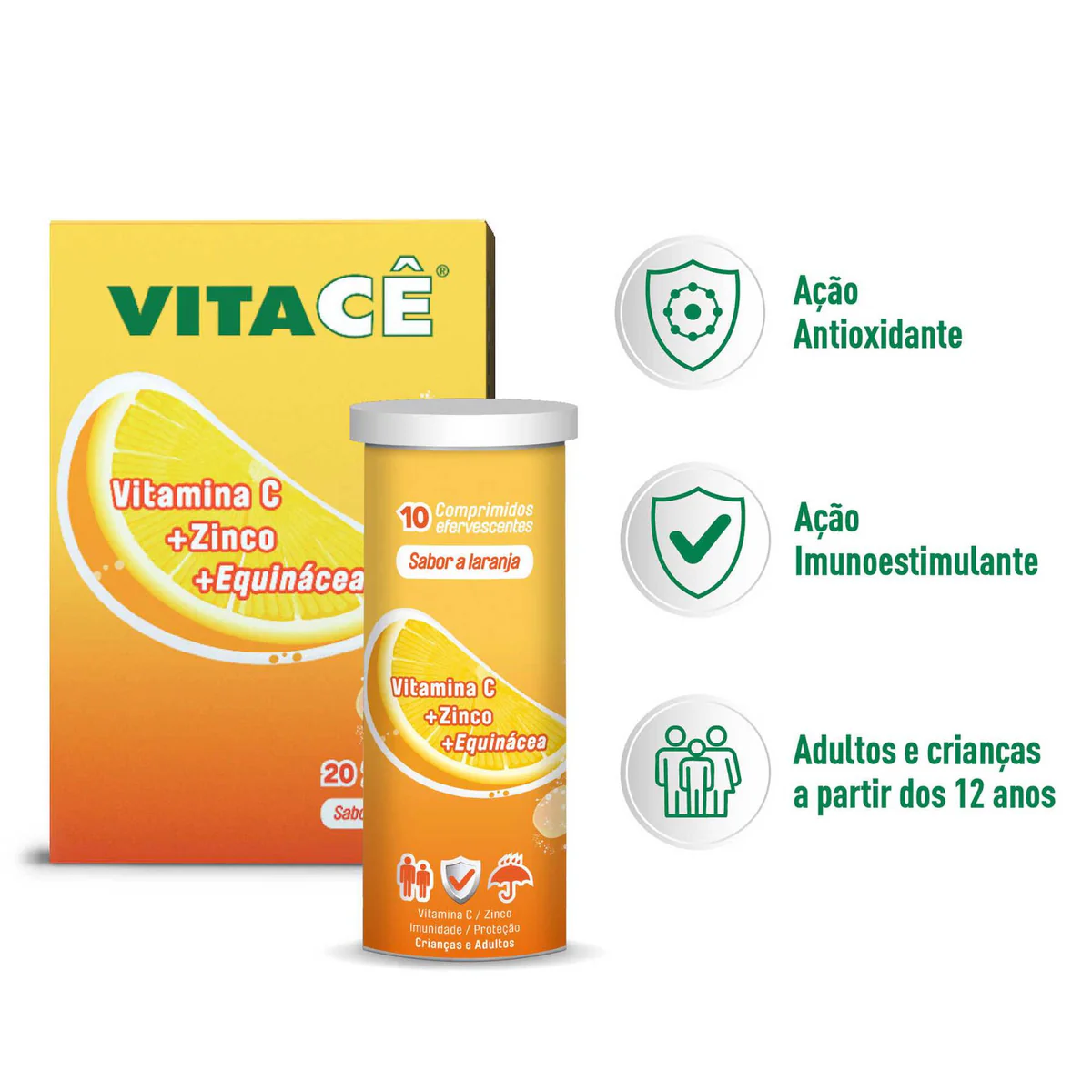 Vitacê 20 Comprimidos Efervescentes