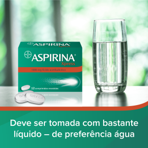 Aspirina Xpress 1000mg 12 Comprimidos