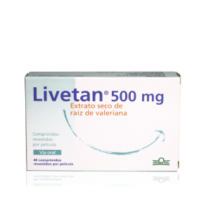 Livetan 500mg 40 Comprimidos