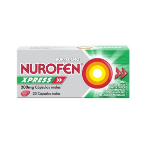Nurofen Xpress 200mg 20 Cápsulas Moles