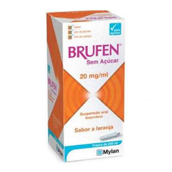 Brufen Sem Açúcar 20mg 200ml Xarope