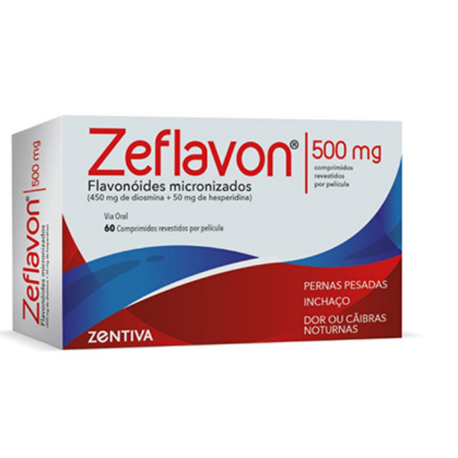 Zeflavon 500 mg 60 Comprimidos