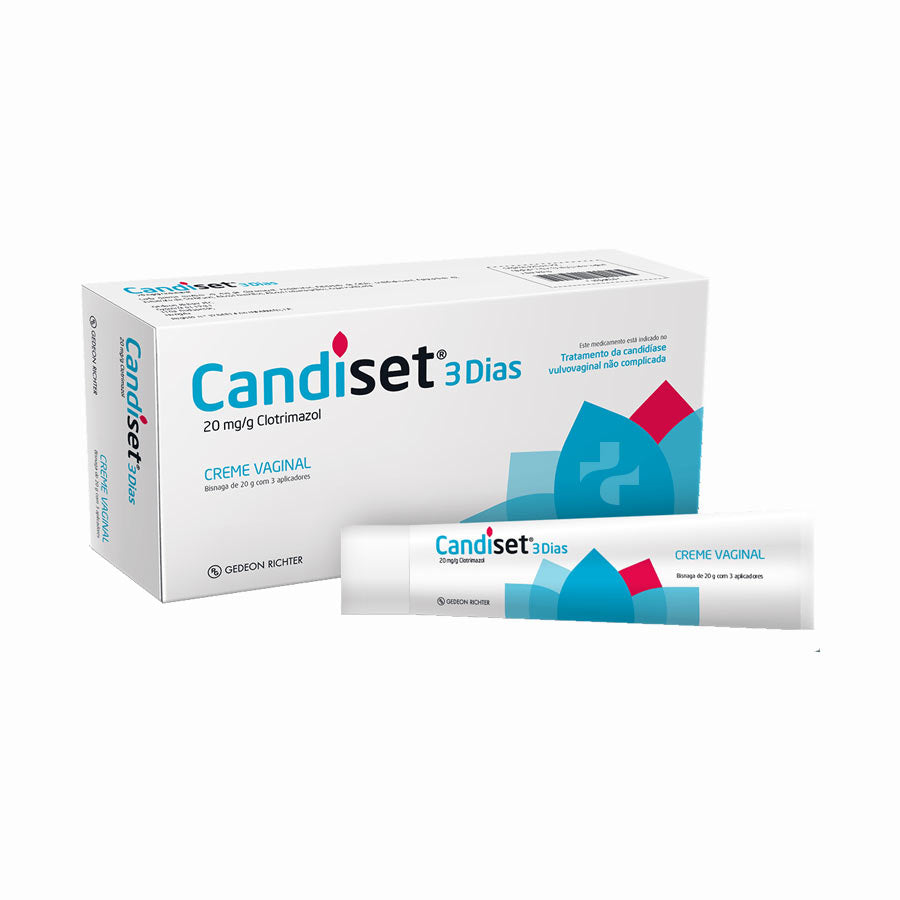 Candiset 3 Dias Creme Vaginal 20mg/g 20g