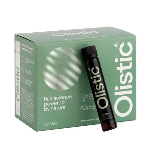 Olistic Men Suplemento Capilar 25 mL x 28 Ampolas | Força Capilar para Homens
