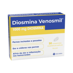 Diosmina Venosmil, 1000 mg Blister 30 Unidade(s) Comp revest pelic
