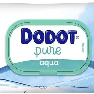 Dodot Aqua Pure Toalhita 0%Plástico X48 unidades