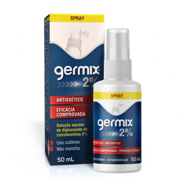 Germix Spray Solução Clorohexidina 2% 50Ml