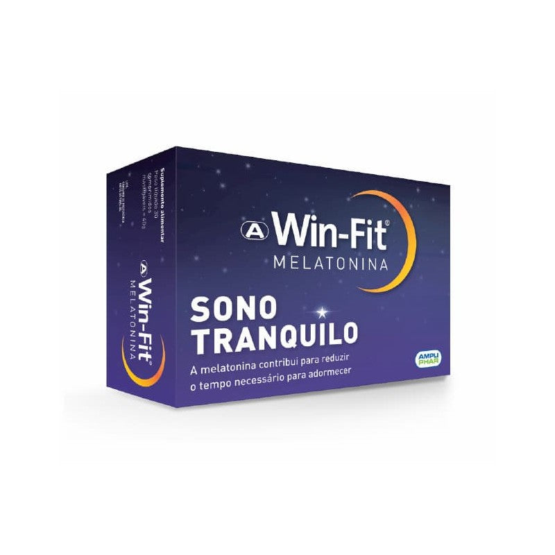 Win-Fit Melatonina 60 Comprimidos Mastigáveis