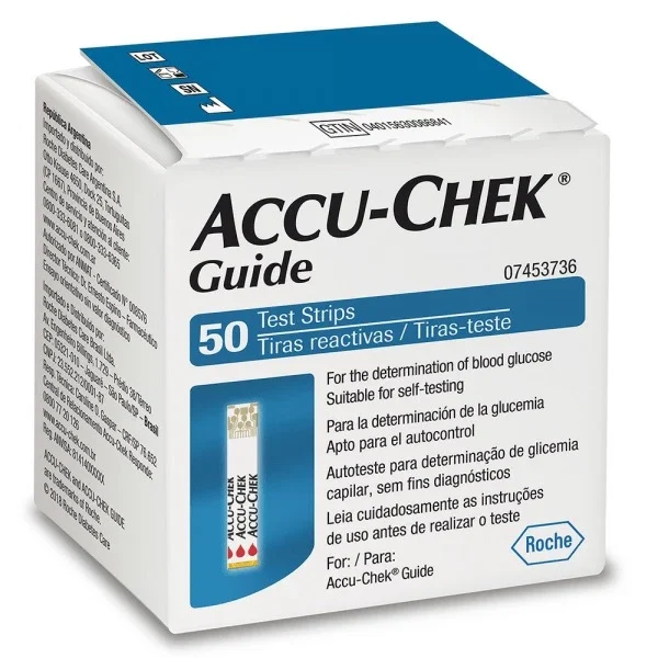 Accu-Chek Guide Tiras Sangue Glicose X50