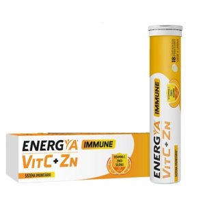 Energya Vitamina C + Zinco Immune 18 Comprimidos Efervescentes
