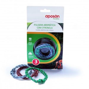 Aposan Pulseira Citronela Marinho Turquesa