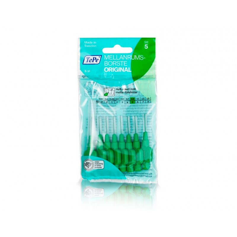 TePe Escova Interdental Original 0,8 mm 8 Unidades