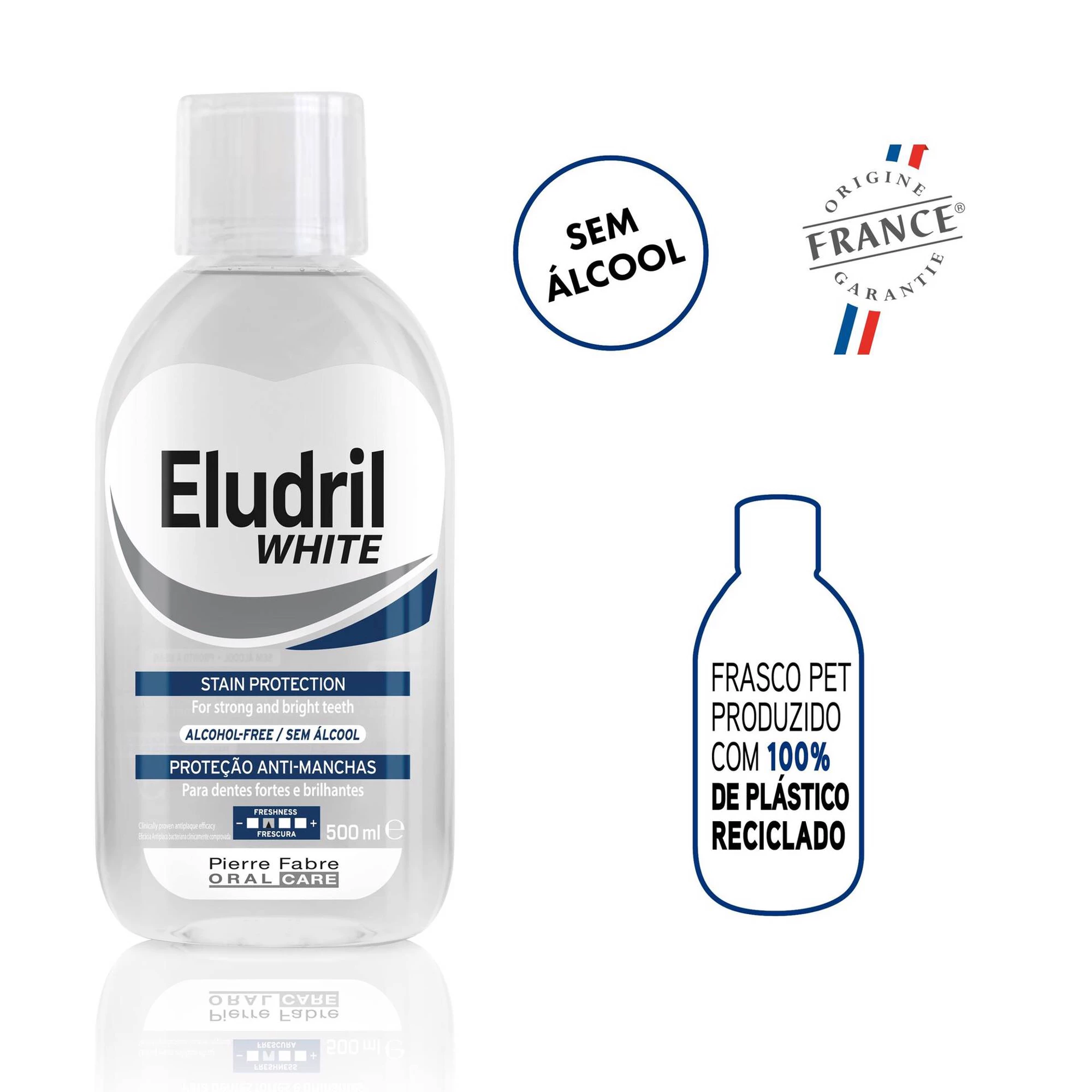 Eludril White Colutório 500ml - Image 4