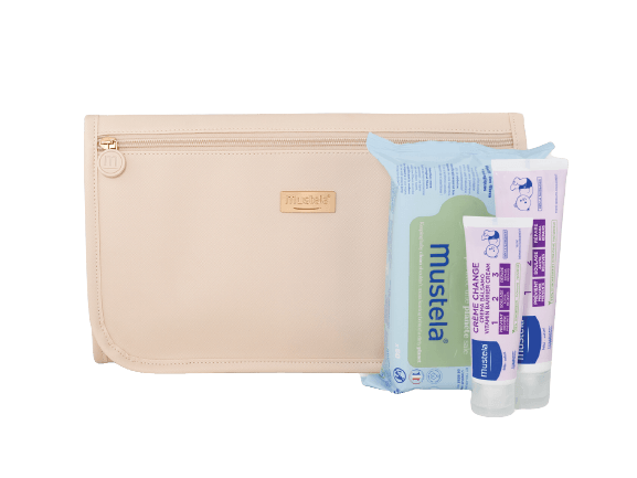 Mustela Kit Muda Fralda Bebe Taupe
