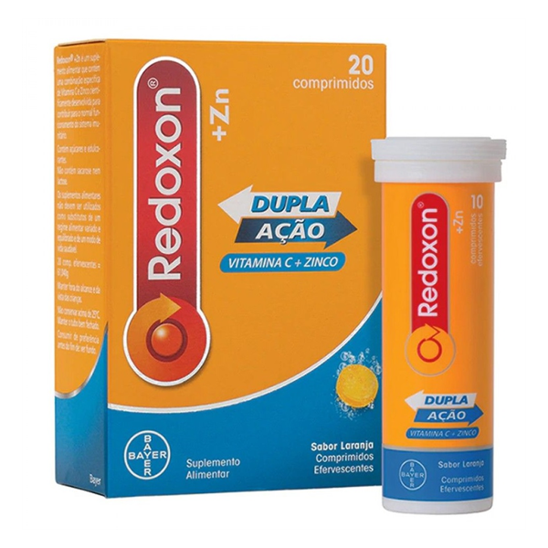 Redoxon +Zn Dupla Ação 20 Comprimidos Efervescentes