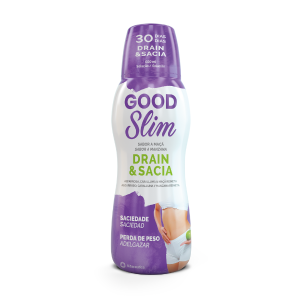 Good Slim Drain & Sacia Sol Maçã 600Ml