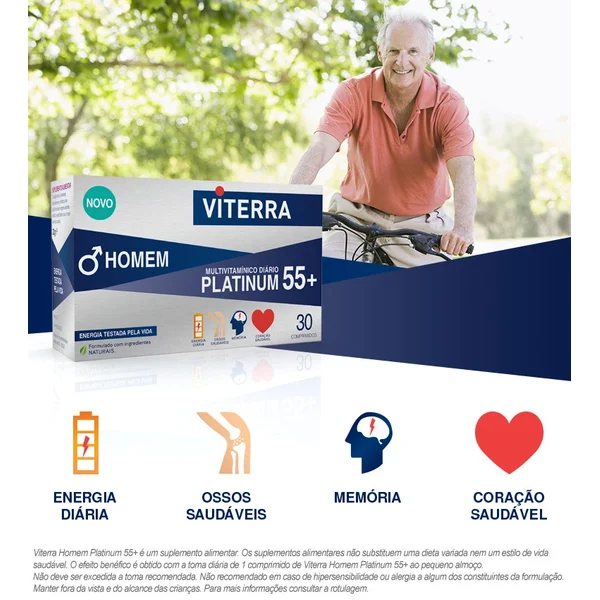 Viterra Homem Platinum 55+ Comprimidos - Image 2