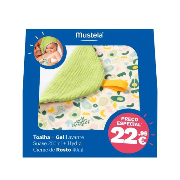 Mustela Kit Toalha Festa Bebé
