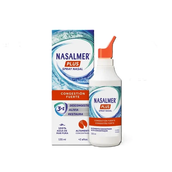Nasalmer Plus 3 em 1 Spray Nasal 135ml