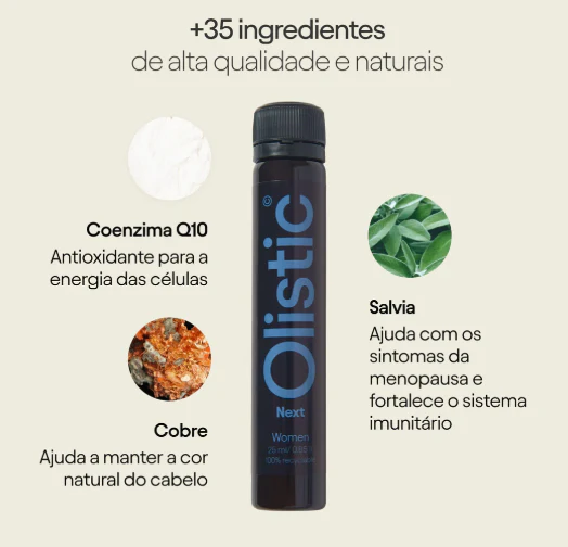 Olistic Women Next 25 mL x 84 Ampolas | Cuidado Capilar Pós-50 - Image 2